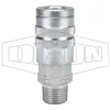 F-Series Pneumatic Manual Male Threaded Coupler