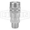 F-Series Pneumatic Manual Male Threaded Coupler