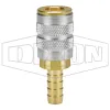 F-Series Pneumatic Manual Standard Hose Barb Coupler