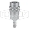 F-Series Pneumatic Manual Standard Hose Barb Coupler