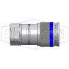 HTZ-Series Correct Connect® Flush Face Female Threaded Coupler CAD