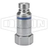 HTE-Series Correct Connect® Under Pressure Flush Face Female Plug