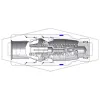 HTE-Series Correct Connect® Under Pressure Flush Face Female Plug CAD 