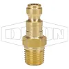 J-Series Automotive Pneumatic Male Threaded Plug