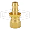 Female 37° JIC Swivel x Push-on Hose Barb