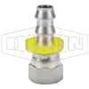 Female 37° JIC Swivel x Push-on Hose Barb