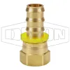 Female 37° JIC Swivel x Push-on Hose Barb