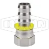 Female 37° JIC Swivel x Push-on Hose Barb
