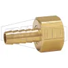 Female NPSM Swivel x Hose Barb Ball Seat