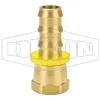 Female 45°SAE/37°JIC Swivel x Push-on Hose Barb