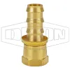 Female 45°SAE/37°JIC Swivel x Push-on Hose Barb