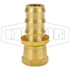 Female 45°SAE/37°JIC Swivel x Push-on Hose Barb