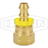 Female 45° SAE Swivel x Push-on Hose Barb