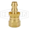 Female 45° SAE Swivel x Push-on Hose Barb