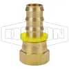 Female 45° SAE Swivel x Push-on Hose Barb