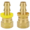 Female 45° SAE Swivel x Push-on Hose Barb