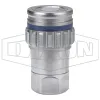 HT-Series Correct Connect® Flush Face Flange Sleeve Female Threaded Coupler