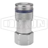 HTZ-Series Correct Connect® Flush Face Female Threaded Coupler
