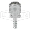 M-Series ARO Pneumatic Automatic Standard Hose Barb Coupler
