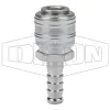 M-Series ARO Pneumatic Automatic Standard Hose Barb Coupler