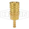 M-Series ARO Pneumatic Manual Standard Hose Barb Coupler