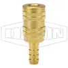 M-Series ARO Pneumatic Manual Standard Hose Barb Coupler