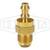 Male 37° JIC x Push-on Hose Barb