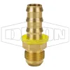 Male 37° JIC x Push-on Hose Barb