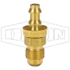 Male 45° SAE x Push-on Hose Barb
