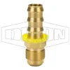 Male 45° SAE x Push-on Hose Barb