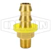 NPTF Male Swivel x Push-on Hose Barb