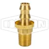 NPTF Male Swivel x Push-on Hose Barb