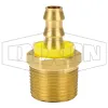 NPTF Male Swivel x Push-on Hose Barb