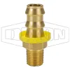 NPTF Male Swivel x Push-on Hose Barb