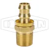 NPTF Male Swivel x Push-on Hose Barb