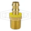 NPTF Male Swivel x Push-on Hose Barb