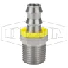 NPTF Male Swivel x Push-on Hose Barb