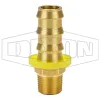NPTF Male Swivel x Push-on Hose Barb