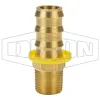 NPTF Male Swivel x Push-on Hose Barb