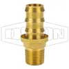 NPTF Male Swivel x Push-on Hose Barb