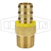 NPTF Male Swivel x Push-on Hose Barb