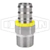 NPTF Male Swivel x Push-on Hose Barb