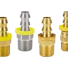 NPTF Male Swivel x Push-on Hose Barb