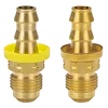 Male 45° SAE x Push-on Hose Barb