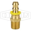 NPTF Male Swivel x Push-on Hose Barb