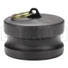 Glass-Filled Polypropylene Cam & Groove Type P Dust Plug