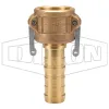 Cam & Groove Type C Coupler x Hose Shank