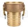 Cam & Groove Type C Coupler x Hose Shank