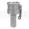 Cam & Groove Type C Coupler x Hose Shank