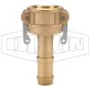 Cam & Groove Type C Coupler x Hose Shank